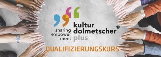 Logo - Kulturdolmetscher plus - sharing empowerment